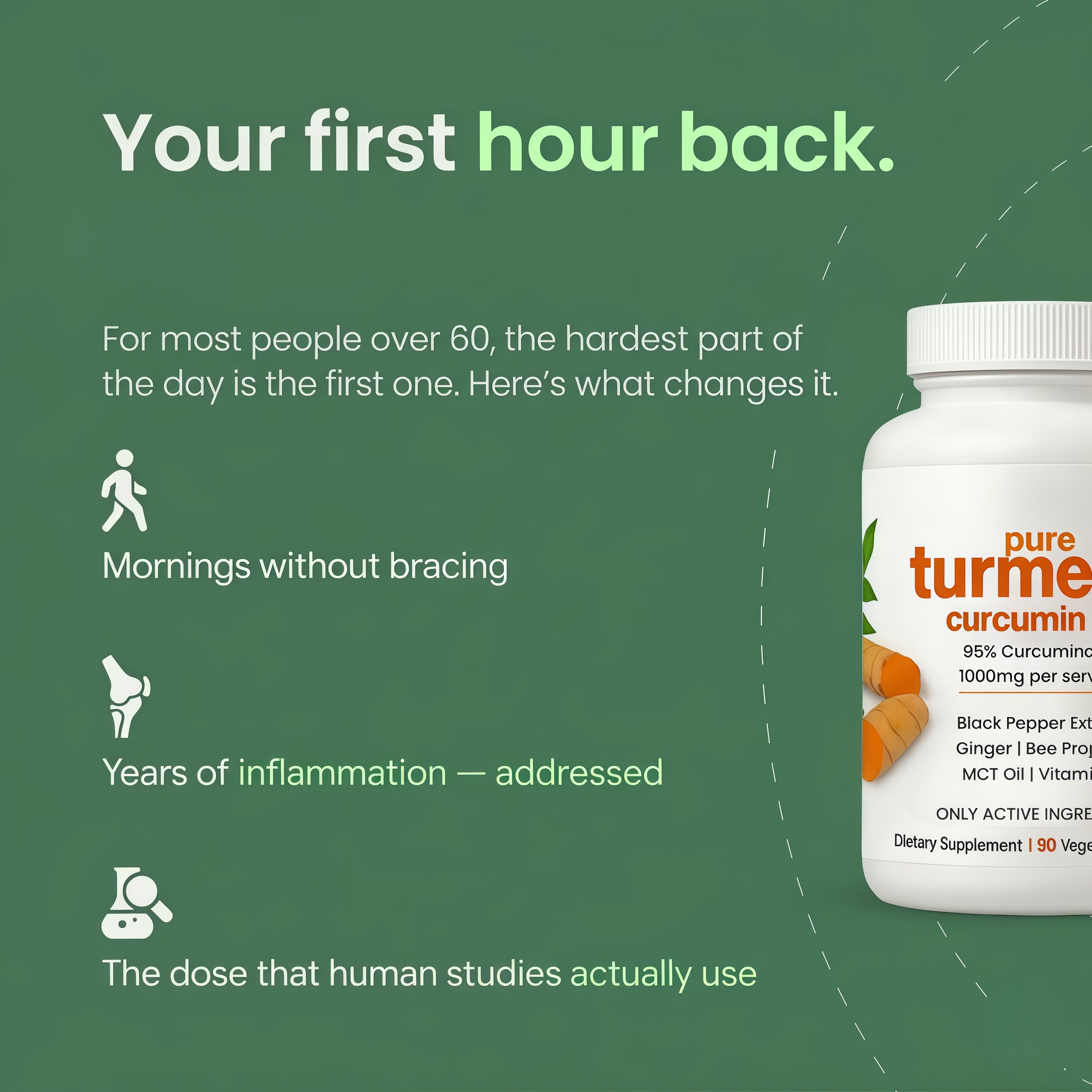 Turmeric Curcumin Capsules (1,000mg)