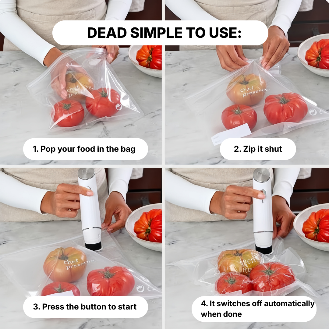 Chef Press™ Vacuum Sealer
